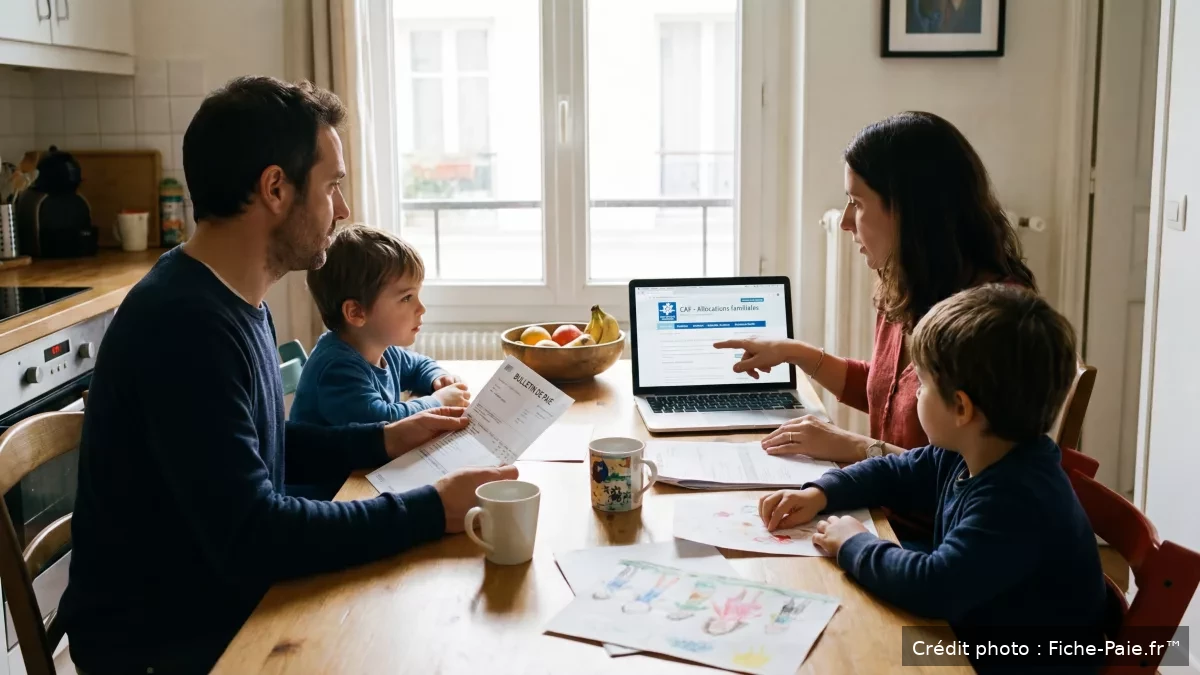 Montant net social 2026 : calcul et déclaration CAF